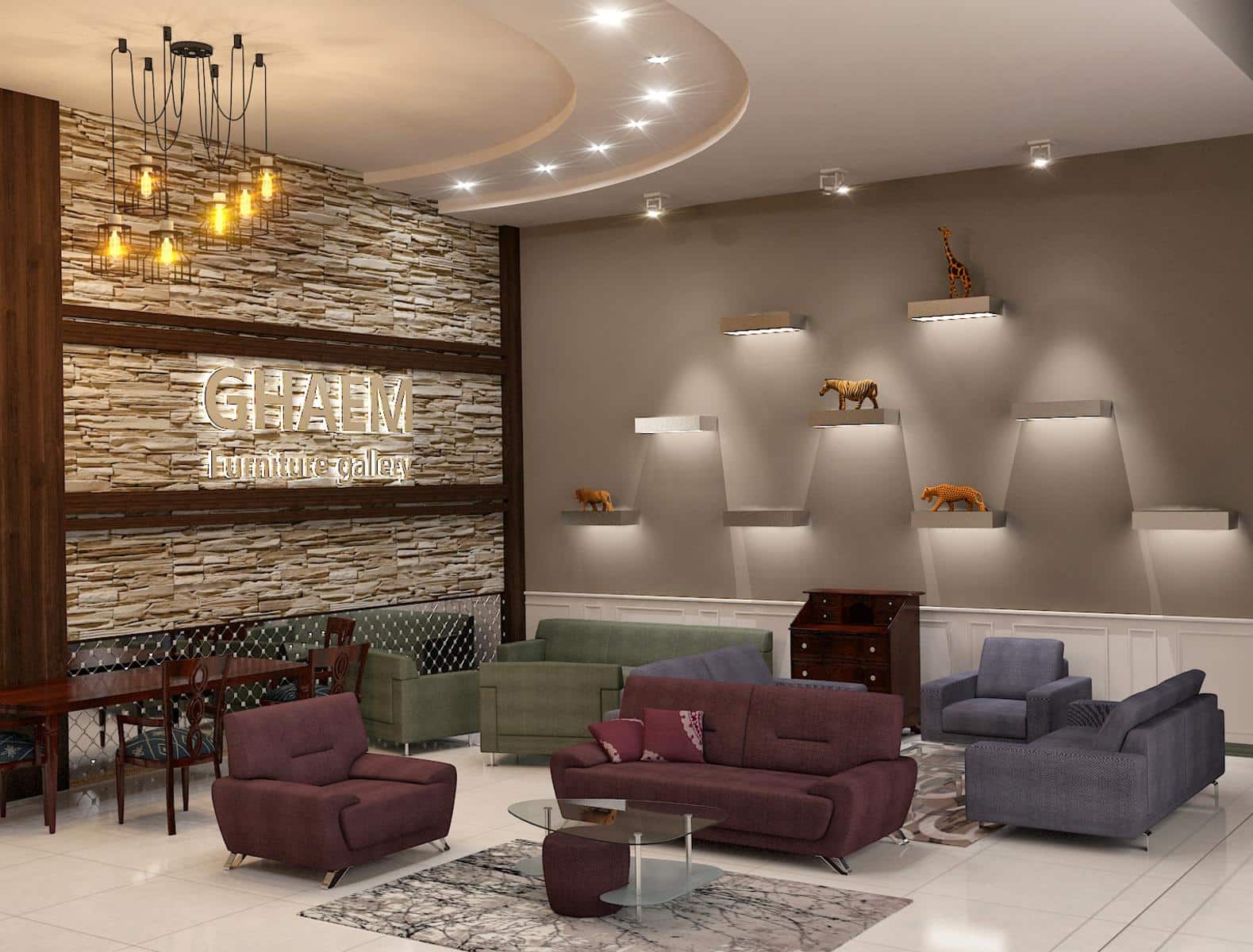 عناصر کلیدی در طراحی فروشگاه مبلمان