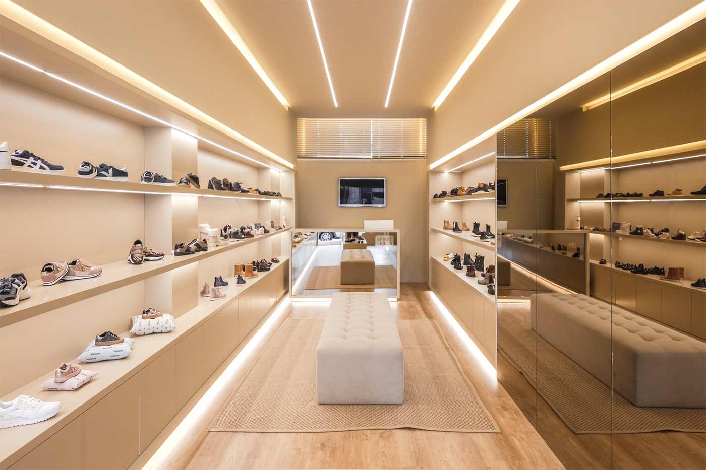 Shoe store lighting 16 minferi com ایده های خلاقانه برای دکور مغازه کفش