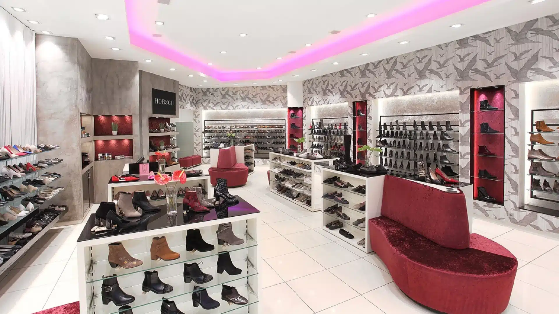 دکوراسیون داخلی مغازه کفش