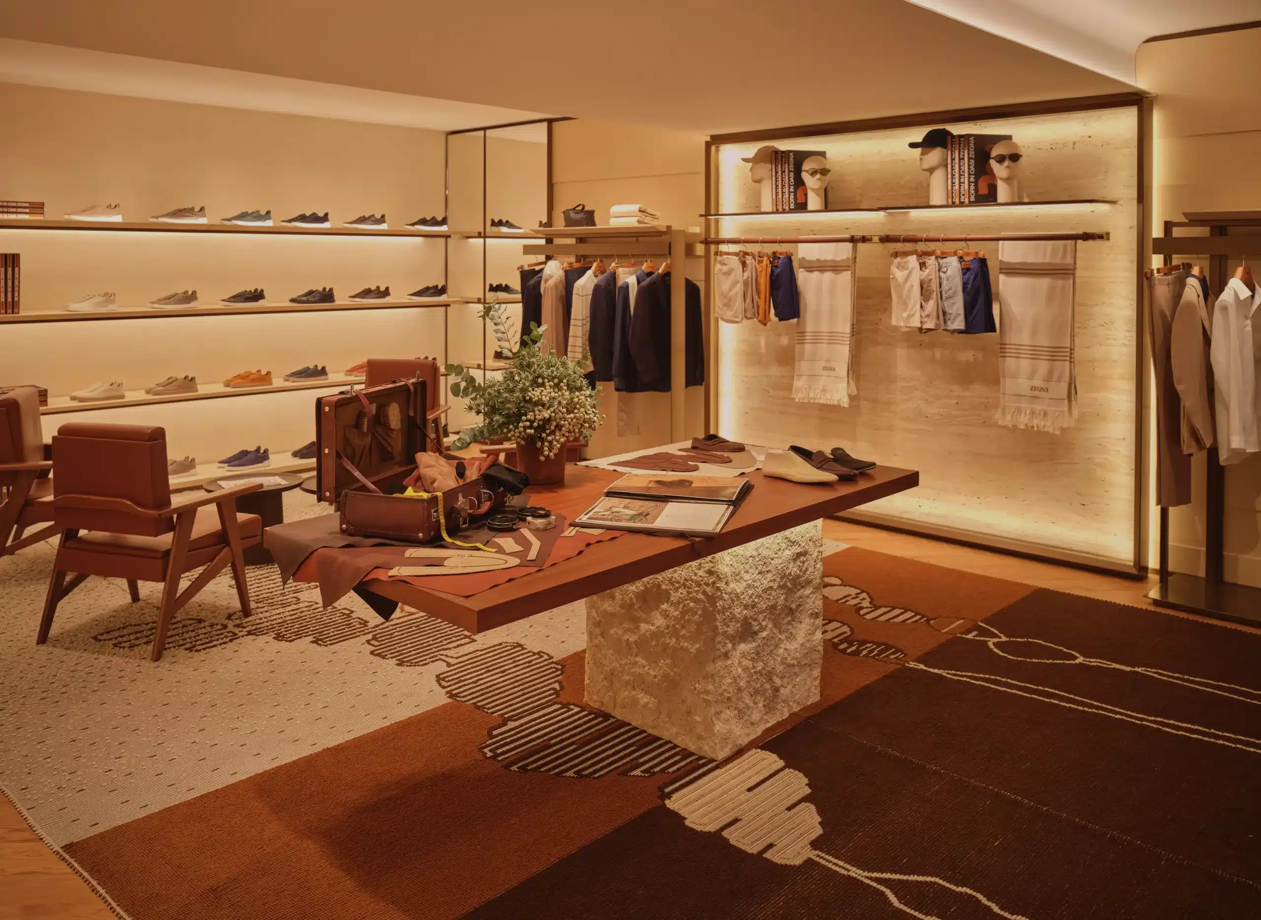 ایده های خلاقانه برای طراحی داخلی بوتیک مردانه