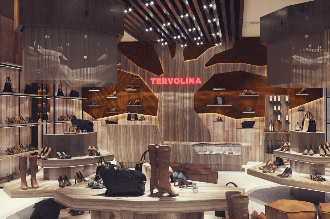 تفاوت دکور مغازه کیف و کفش با سایر فروشگاه ها