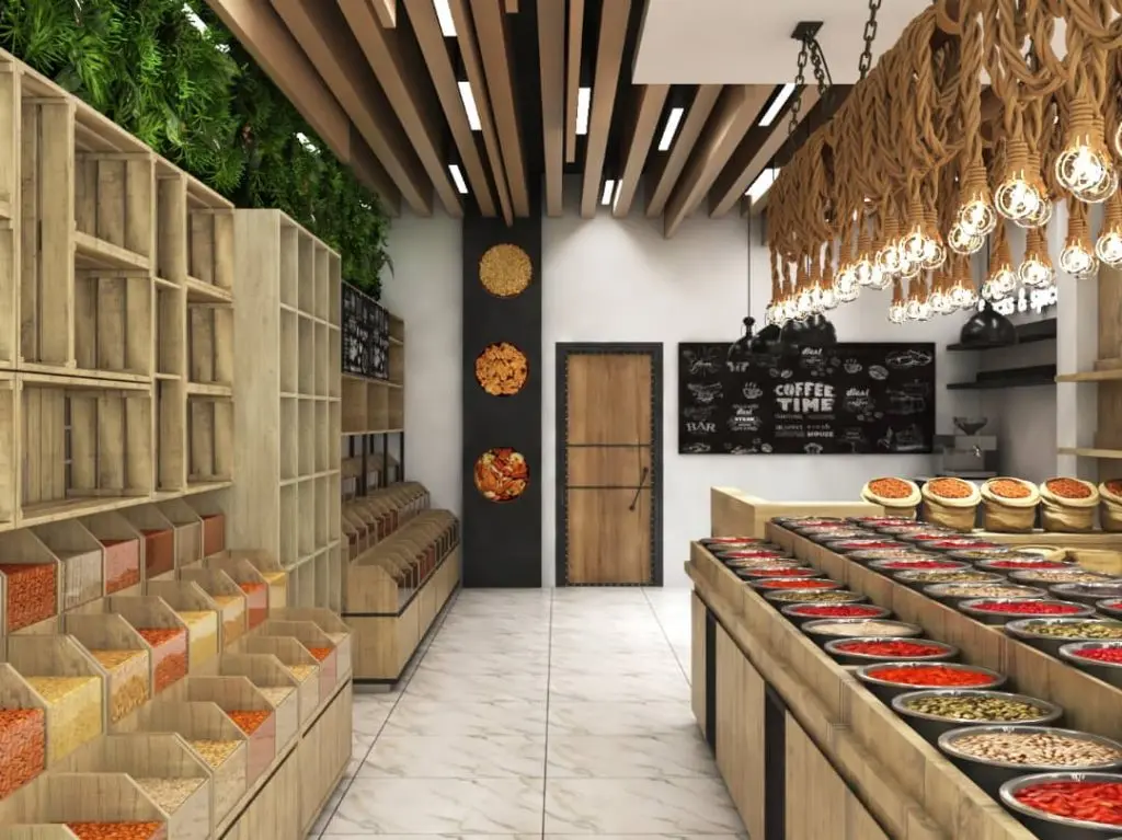 دکوراسیون خشکبار و آجیل فروشی